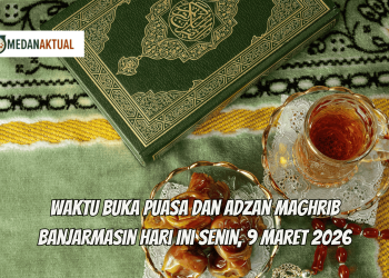 Waktu Buka Puasa dan Adzan Maghrib Banjarmasin Hari Ini Senin, 9 Maret 2026