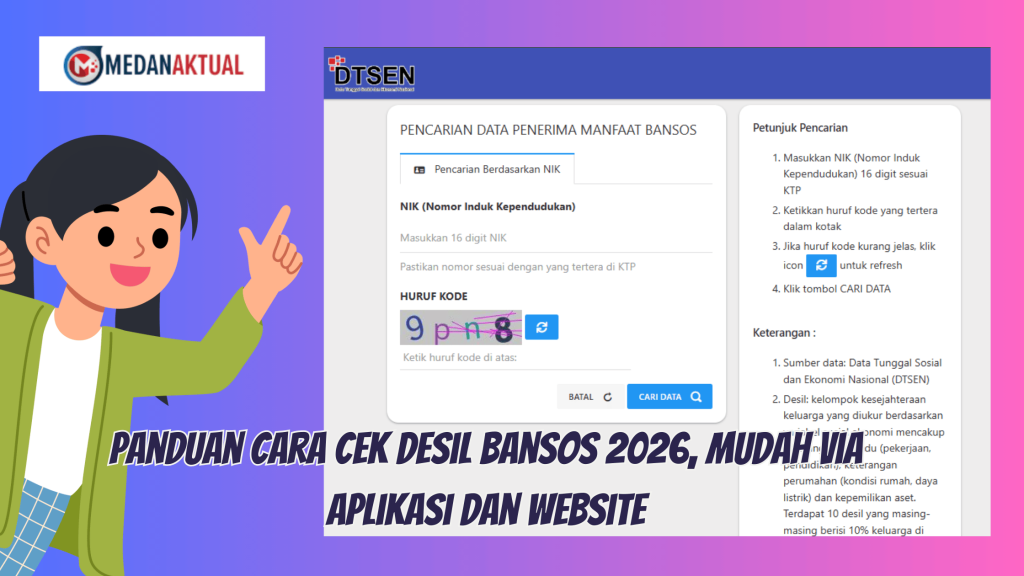 Panduan Cara Cek Desil Bansos 2026, Mudah Via Aplikasi dan Website