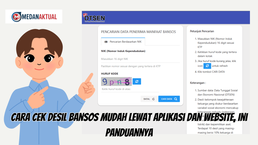 Cara Cek Desil Bansos Mudah Lewat Aplikasi dan Website, Ini Panduannya