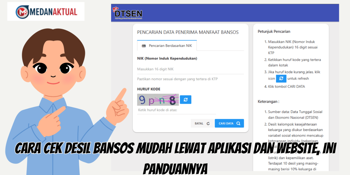 Cara Cek Desil Bansos Mudah Lewat Aplikasi dan Website, Ini Panduannya