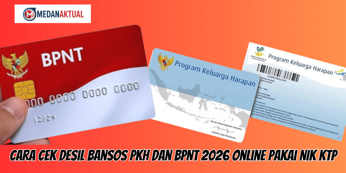 Cara Cek Desil Bansos PKH dan BPNT 2026 Online Pakai NIK KTP