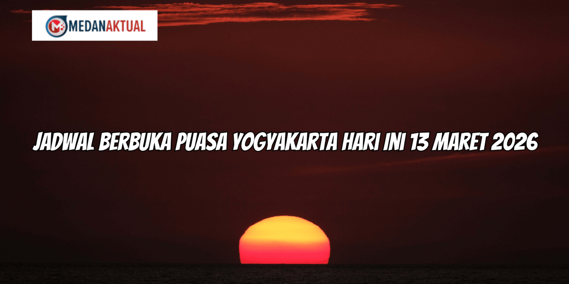 Jadwal Berbuka Puasa Yogyakarta Hari Ini 13 Maret 2026