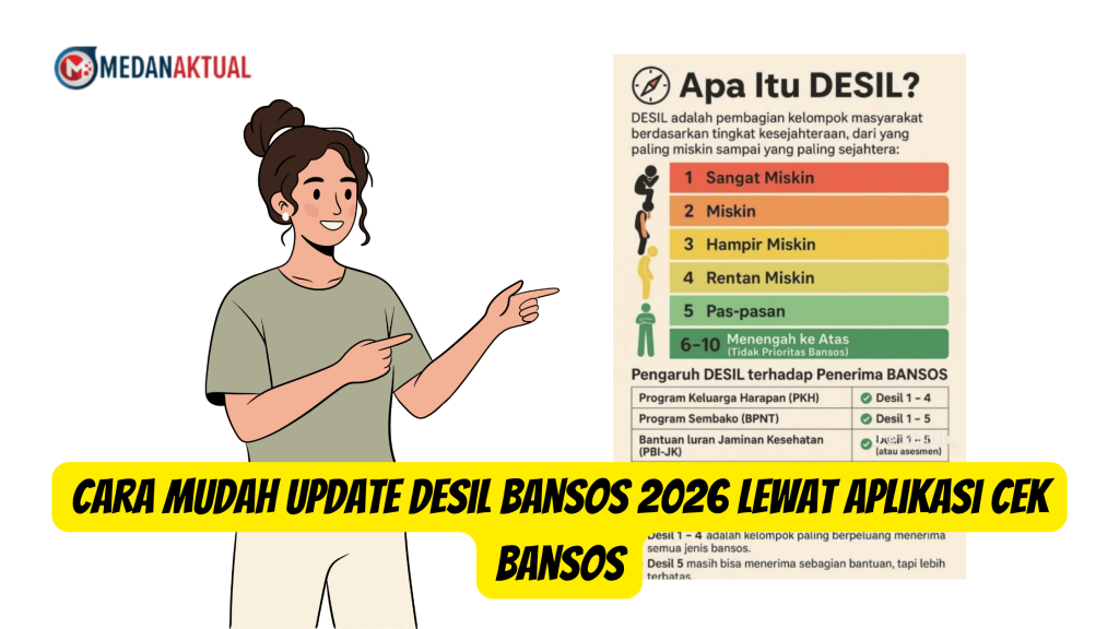 Cara Mudah Update Desil Bansos 2026 Lewat Aplikasi Cek Bansos