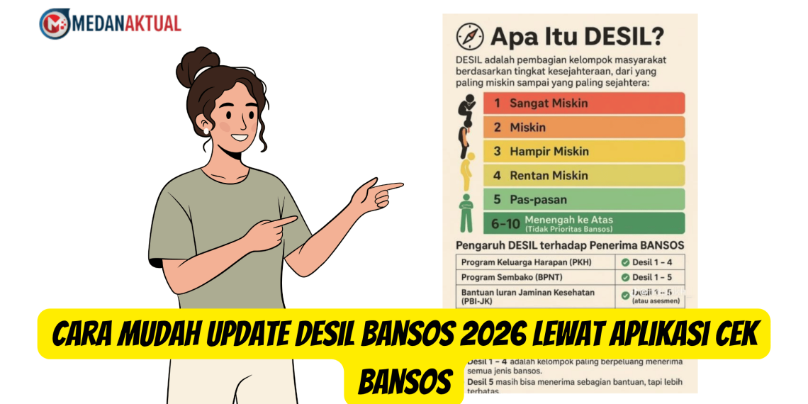 Cara Mudah Update Desil Bansos 2026 Lewat Aplikasi Cek Bansos