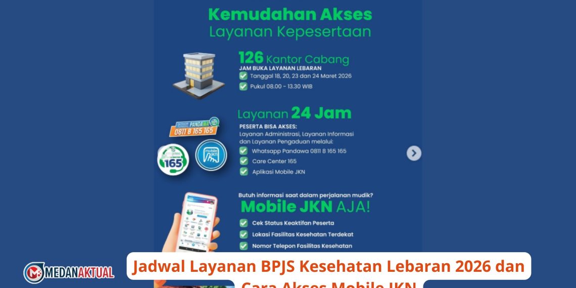 Jadwal Layanan BPJS Kesehatan Lebaran 2026 dan Cara Akses Mobile JKN