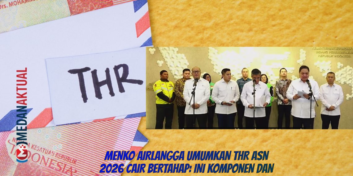 Menko Airlangga Umumkan THR ASN 2026 Cair Bertahap: Ini Komponen dan Jadwal Pembayarannya