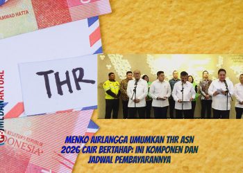 Menko Airlangga Umumkan THR ASN 2026 Cair Bertahap: Ini Komponen dan Jadwal Pembayarannya