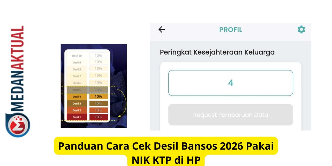 Panduan Cara Cek Desil Bansos 2026 Pakai NIK KTP di HP