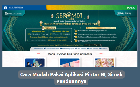 Cara Mudah Pakai Aplikasi Pintar BI, Simak Panduannya