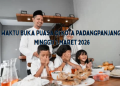 Waktu Buka Puasa di Kota Padangpanjang, Minggu 1 Maret 2026