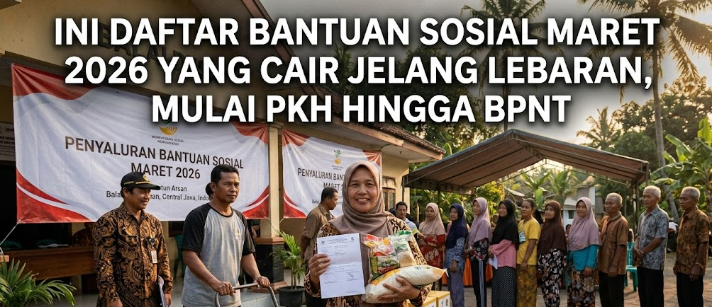 Ini Daftar Bantuan Sosial Maret 2026 yang Cair Jelang Lebaran, Mulai PKH hingga BPNT