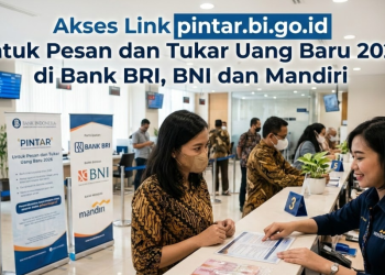 Akses Link pintar.bi.go.id Untuk Pesan dan Tukar Uang Baru 2026 di Bank BRI, BNI dan Mandiri