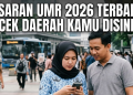 Besaran UMR 2026 Terbaru, Cek Daerah Kamu Disini