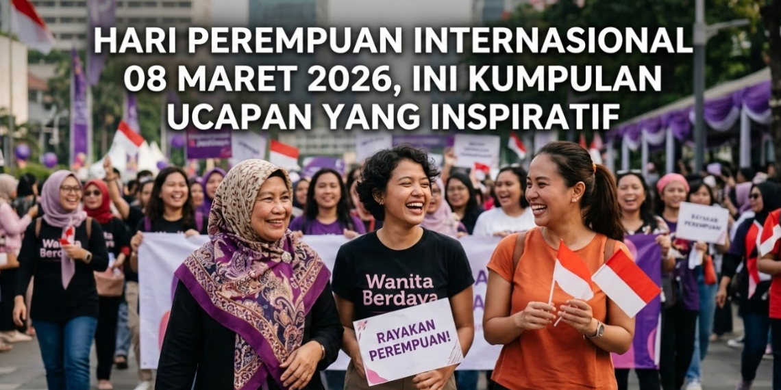 Hari Perempuan Internasional 08 Maret 2026, Ini 20 Kumpulan Ucapan yang Inspiratif