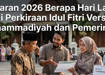 Lebaran 2026 Berapa Hari Lagi? Ini Perkiraan Idul Fitri Versi Muhammadiyah dan Pemerintah