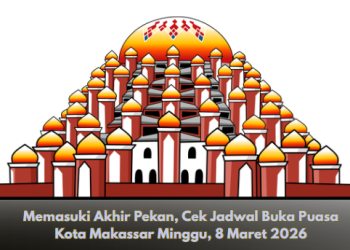 Memasuki Akhir Pekan, Cek Jadwal Buka Puasa Kota Makassar Minggu, 8 Maret 2026