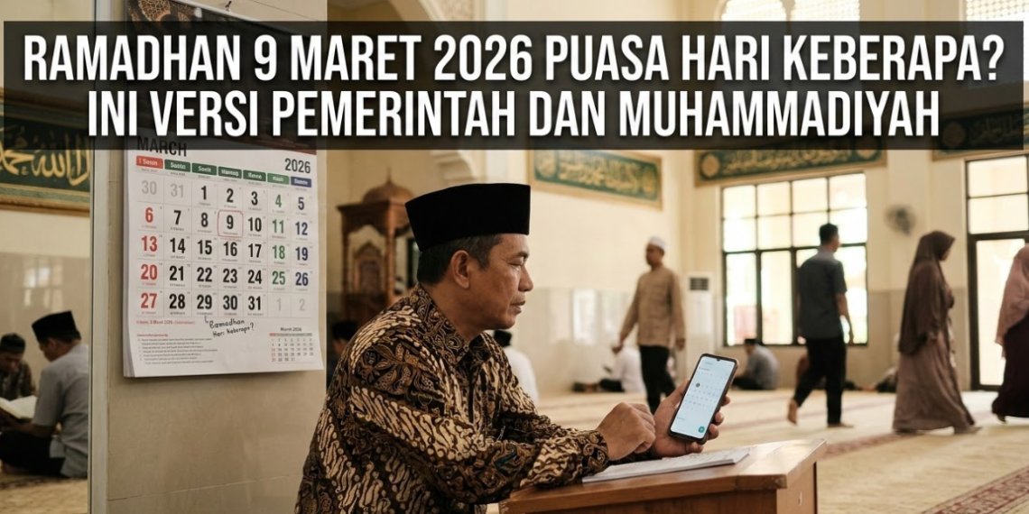 Ramadhan 9 Maret 2026 Puasa Hari Keberapa? Ini Versi Pemerintah dan Muhammadiyah