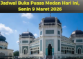 Jadwal Buka Puasa Medan Hari Ini, Senin 9 Maret 2026