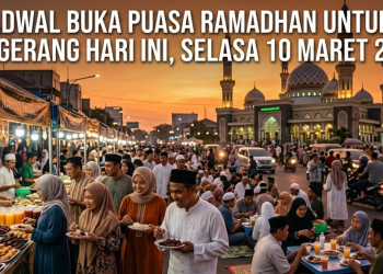 Cek Jadwal Buka Puasa Ramadhan untuk Kota Tangerang Hari Ini, Selasa 10 Maret 2026
