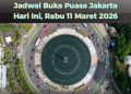 Jadwal Buka Puasa Jakarta Hari Ini, Rabu 11 Maret 2026
