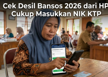 Cek Desil Bansos 2026 dari HP, Cukup Masukkan NIK KTP