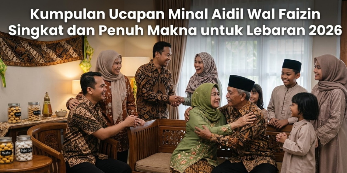 Kumpulan Ucapan Minal Aidil Wal Faizin Singkat dan Penuh Makna untuk Lebaran 2026