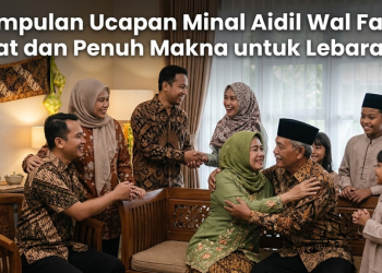 Kumpulan Ucapan Minal Aidil Wal Faizin Singkat dan Penuh Makna untuk Lebaran 2026
