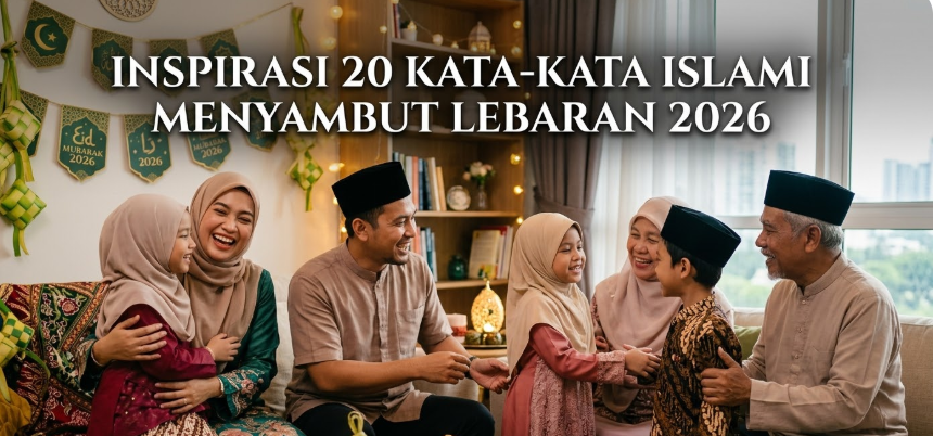 Inspirasi 20 Kata-Kata Islami Menyambut Lebaran 2026