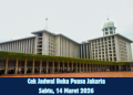 Cek Jadwal Buka Puasa Jakarta Sabtu, 14 Maret 2026