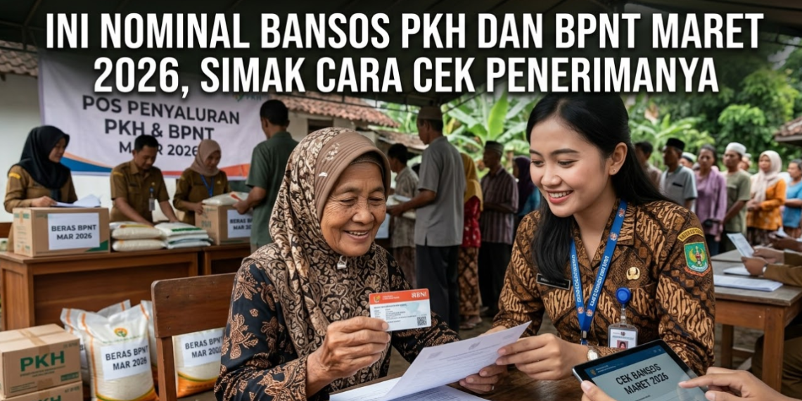 Ini Nominal Bansos PKH dan BPNT Maret 2026, Simak Cara Cek Penerimanya