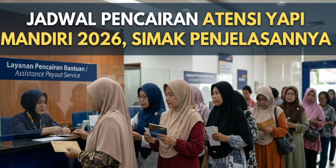 Jadwal Pencairan ATENSI YAPI Mandiri 2026, Simak Penjelasannya