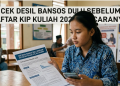 Cek Desil Bansos Dulu Sebelum Daftar KIP Kuliah 2026, Ini Caranya