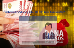 Cek Bansos 2026 Sekarang Pakai NIK KTP, Nama Anda Terdaftar?