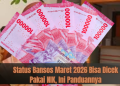 Status Bansos Maret 2026 Bisa Dicek Pakai NIK, Ini Panduannya