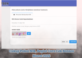 Cukup Pakai NIK, Begini Cara Cek Bansos Maret 2026