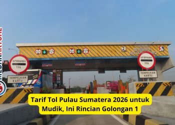 Tarif Tol Pulau Sumatera 2026 untuk Mudik, Ini Rincian Golongan 1