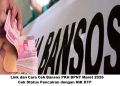 Link dan Cara Cek Bansos PKH BPNT Maret 2026, Cek Status Pencairan dengan NIK KTP