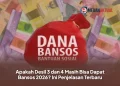 Apakah Desil 3 dan 4 Masih Bisa Dapat Bansos 2026? Ini Penjelasan Terbaru