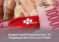 Apakah Desil 5 Dapat Bansos? Ini Penjelasan dan Cara Cek DTSEN