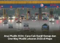 Arus Mudik 2026: Cara Cek Ganjil Genap dan One Way Mudik Lebaran 2026 di Maps