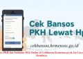 Cek Bansos PKH dan Sembako 2026 Online di CekBansos.Kemensos.go.id, Ini Cara dan Link Resminya