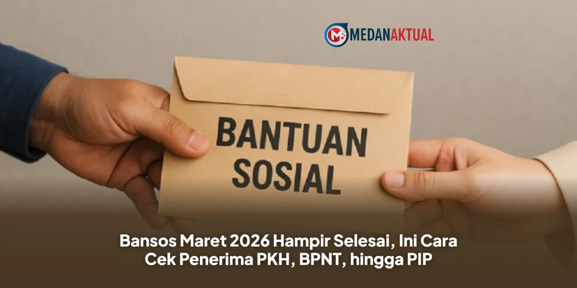 Bansos Maret 2026 Hampir Selesai, Ini Cara Cek Penerima PKH, BPNT, hingga PIP