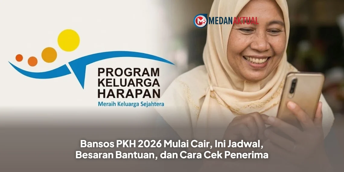 Bansos PKH 2026 Mulai Cair, Ini Jadwal, Besaran Bantuan, dan Cara Cek Penerima