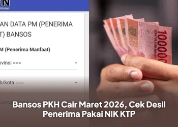 Bansos PKH Cair Maret 2026, Cek Desil Penerima Pakai NIK KTP