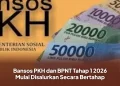 Bansos PKH dan BPNT Tahap 1 2026 Mulai Disalurkan Secara Bertahap