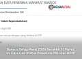 Bansos Tahap Awal 2026 Berakhir 31 Maret, Ini Cara Cek Status Penerima PKH dan BPNT