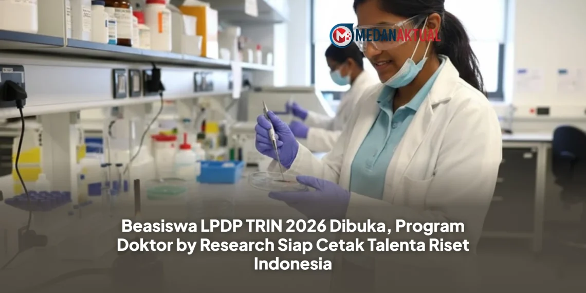 Beasiswa LPDP TRIN 2026 Dibuka, Program Doktor by Research Siap Cetak Talenta Riset Indonesia