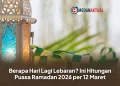 Berapa Hari Lagi Lebaran? Ini Hitungan Puasa Ramadan 2026 per 12 Maret
