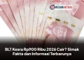 BLT Kesra Rp900 Ribu 2026 Cair? Simak Fakta dan Informasi Terbarunya