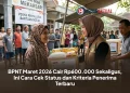 BPNT Maret 2026 Cair Rp600.000 Sekaligus, Ini Cara Cek Status dan Kriteria Penerima Terbaru